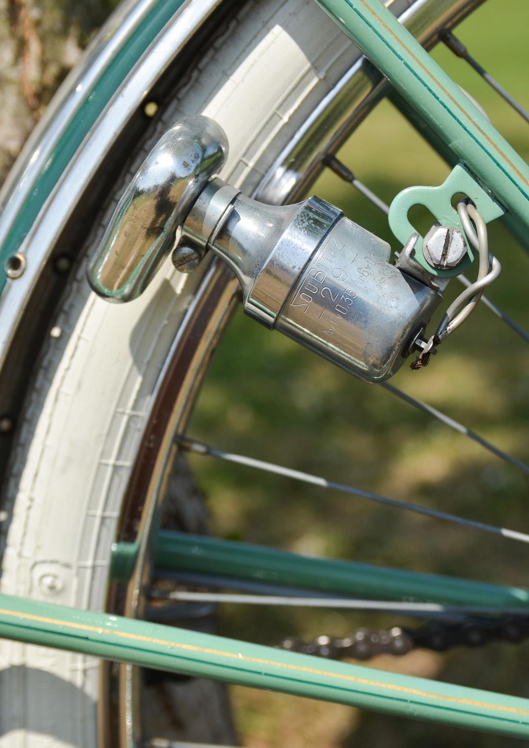 1950's Vintage Peugeot Bicycle Dynamo